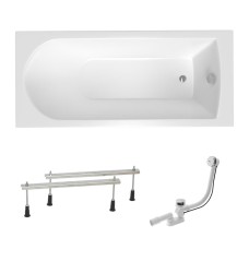 Obdĺžniková vaňa SAT Savero plus 160x75 cm akrylát ľavá aj pravá SATSAV1600AN (SATSAV1600AN)