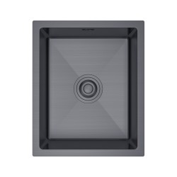 Oceľový drez 40 x 50 bez otvoru pre batériu, grafit, Velazo VELAZ(4050BB)