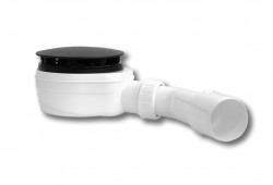 OLSEN SPA - Sifón vaničkový, 90 mm, čierna krytka (OLBAEWBN942)