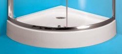OLSEN SPA - Štvrťkruhová vanička Albatera (BCLORC90V)