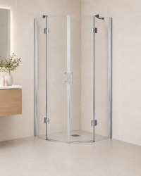 OLSEN SPA - Štvrťkruhový sprchovací kút VIVEIRO NEW (OLBVIVP90CCBV)