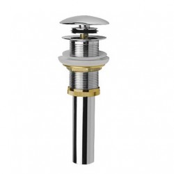 OLSEN SPA - Umývadlová výpust click-clack bez prepadu CHROM (OLKLT90A)