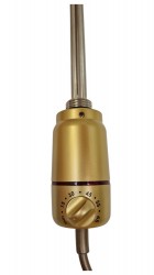 OLSEN SPA - Vykurovacia tyč PATRONA s termostatom - Farba vykurovacej tyče - Mosadz, Výkon vykurovacej tyče - 150 W (RADPST160)