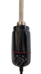 OLSEN SPA - Vykurovacia tyč s termostatom - Farba vykurovacie tyče - Čierna, Výkon vykurovacie tyče - 600 W (RADPST365)