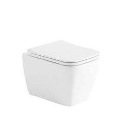 OLSEN SPA - Závesné wc NOVA RIMLESS sa SLIM sedadlom SOFT-CLOSE (OLKGNO31DAK00)