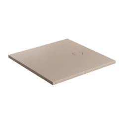 OMNIRES - AQUAROCK kompozitná sprchová vanička protišmyková, 80 x 80 cm, dune beige mat (AQUAROCK80-KDB)