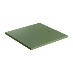 OMNIRES - AQUAROCK kompozitná sprchová vanička protišmyková, 80 x 80 cm, olive mat (AQUAROCK80-KOL)