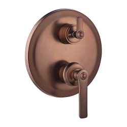 OMNIRES - ARMANCE vaňová batéria podomietková 3-cestná podomietková meď retro /ORB/ (AM5237ORB)