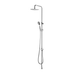 OMNIRES - CALGARY sprchový stĺp s dažďovou sprchou chróm /CR/ (SYSCALGARYCR)