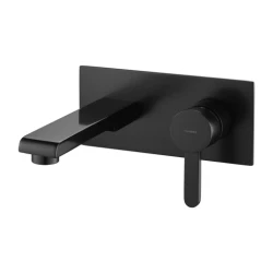 OMNIRES - DARLING batéria umývadlová podomietková, čierna polomatná (DA5015BL)