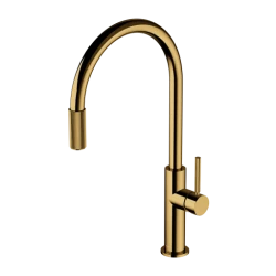 OMNIRES - Drezová batéria (kompatibilná s akýmkoľvek systémom filtrácie vody), zlatá (SW9057GL)