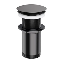 OMNIRES - klik-klak do umývadla bez prepadu, matný antracit (A716AT)