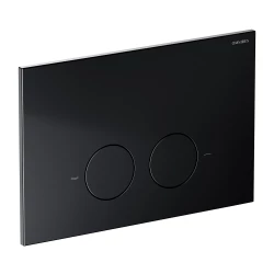 OMNIRES - Minimal tlačidlo splachovacie, čierne mat; (MPS1BLM)