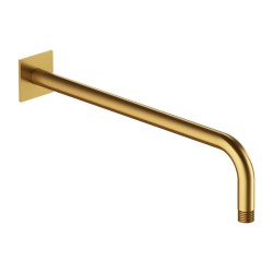 OMNIRES - nástenné sprchové rameno, 40 cm zlatá kartáčovaná /GLB/ (RA01C/KGLB)