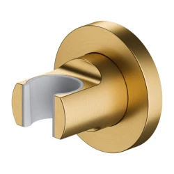 OMNIRES - Nástenný držiak na ručnú sprchu, zlatá kartáčovaná (8873AGLB)