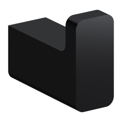 OMNIRES - NELSON háčik čierna mat /BLM/ (NL80110BL)