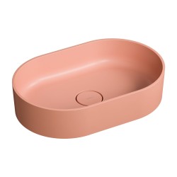 OMNIRES - OVO M+ umývadlo na dosku, 55 x 36 cm coral /CO/ (OVOUNCO)