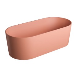 OMNIRES - OVO PZ+ voľne stojaca vaňa, 160 x 75 cm coral /CO/ (OVOWWCO)