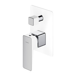 OMNIRES - PARMA sprchová batéria podomietková chróm / biela /CRB/ (PM7435CRB)