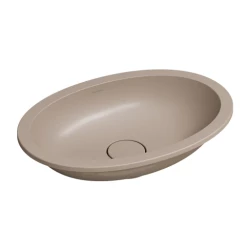 OMNIRES - SHELL M+ podumývadlo, 48 x 31 cm, piesková béžová matná, (SHELL480UPDB)