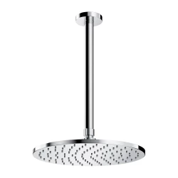 OMNIRES - SLIMLINE dažďová hlavica so stropným ramenom, chróm lesk (WSSET1CR)