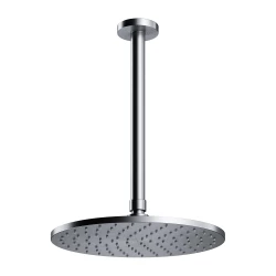 OMNIRES - SLIMLINE dažďová hlavica so stropným ramenom, nikel brúsený (WSSET1NI)