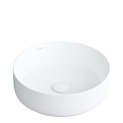 OMNIRES - TULSA umývadlo na dosku, o36 cm biela mat /BM/ (TULSA355BM)