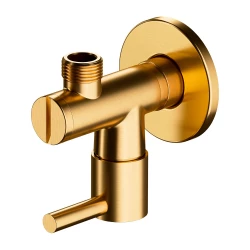 OMNIRES - Ventil rohový, zlatý kartáčovaný; (8857GLB)