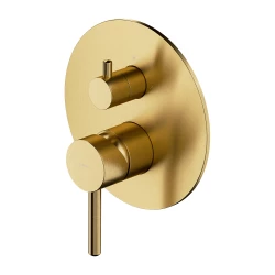 OMNIRES - Y element nadomietková časť batérie sprchové 2-výstupové, brúsené zlato (Y1247ROGLB)