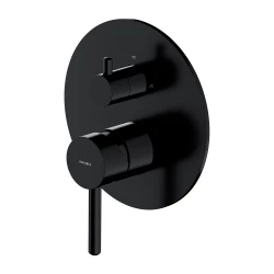 OMNIRES - Y element nadomietková časť batérie sprchové 2-výstupové, čierny polomat (Y1247ROBL)