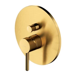 OMNIRES - Y podomietková sprchová a vaňová batéria, prvok na omietku, brúsené zlato (Y1235ROGLB)