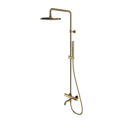 OMNIRES - Y termostatický exponovaný vaňový systém, zlatý lesk (Y1234GL)