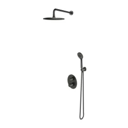 OMNIRES - Y termostatický sprchový systém pre podomietkovú inštaláciu, grafit (SYSYT05GR)