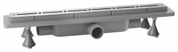Omp Tea - RENOVA ECO LINE podlahový žľab s roštom z nerezové oceli, L-740, DN40 (4943.904.8C)