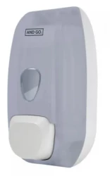 Ostatní - AND GO Dávkovač na penové a tekuté mydlo Maxi C1S priehľadná / biela 40002010 (40002010)