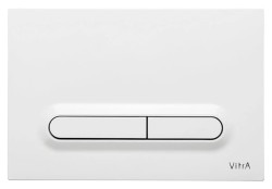 Ovládacie tlačidlo VitrA Loop T plast biela lesk 740-0700 (740-0700)