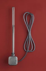 P.M.H - PMH telesový termostat s tyčou 800W metalická strieborná HT2-MS-RK HT2-MS-800W-RK (PMH-HT2-MS-800W-RK)