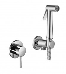 PAFFONI - Bidet Kit Bidetová batéria pod omietku, so spŕškou a telesom, chróm (KITDUP110CR)
