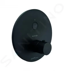 PAFFONI - Compact Box Termostatická sprchová batéria pod omietku, matná čierna (CPT013NO)