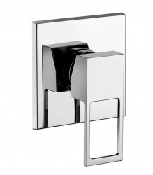 PAFFONI - Effe Batéria pod omietku na 1 spotrebič, chróm (EFBOX010CR)