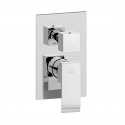 PAFFONI - Elle Sprchová podomietková batéria s prepínačom, 2 vývody, chróm (EL018CR)