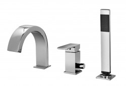 PAFFONI - Elle Vaňová batéria, 3-otvorová inštalácia, chróm (EL040CR)