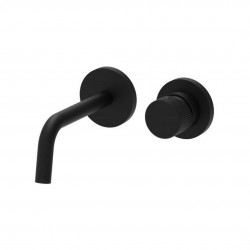 PAFFONI - Jo Umývadlová batéria pod omietku s telesom, 2-otvorová inštalácia, matná čierna (JO104NO70)