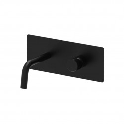 PAFFONI - Jo Umývadlová batéria pod omietku s telesom, matná čierna (JO104NO)