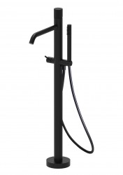 PAFFONI - Jo Vaňová batéria do podlahy, s príslušenstvom, matná čierna (JO032NO)