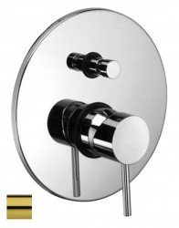 PAFFONI - Light Batéria pod omietku na 2 spotrebiče, zlatá (LIG015HG)