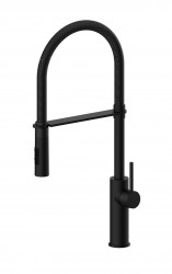 PAFFONI - Light Drezová batéria Professional s flexibilným ramenom, matná čierna (LIG179NONO)