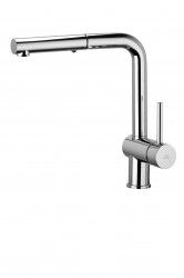 PAFFONI - Light Drezová batéria s výsuvnou spŕškou, chróm (LIG285CR-MET)