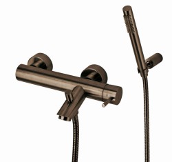 PAFFONI - Light Exclusive Edition Vaňová batéria s príslušenstvom, kefovaný čierny nikel (LIG023NKNSP)