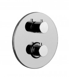 PAFFONI - Light Termostatická batéria pod omietku, na 2 spotrebiče, chróm (LIQ018CR)